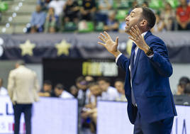 Pedro Rivero, durante la 'Final Four' en Burgos.
