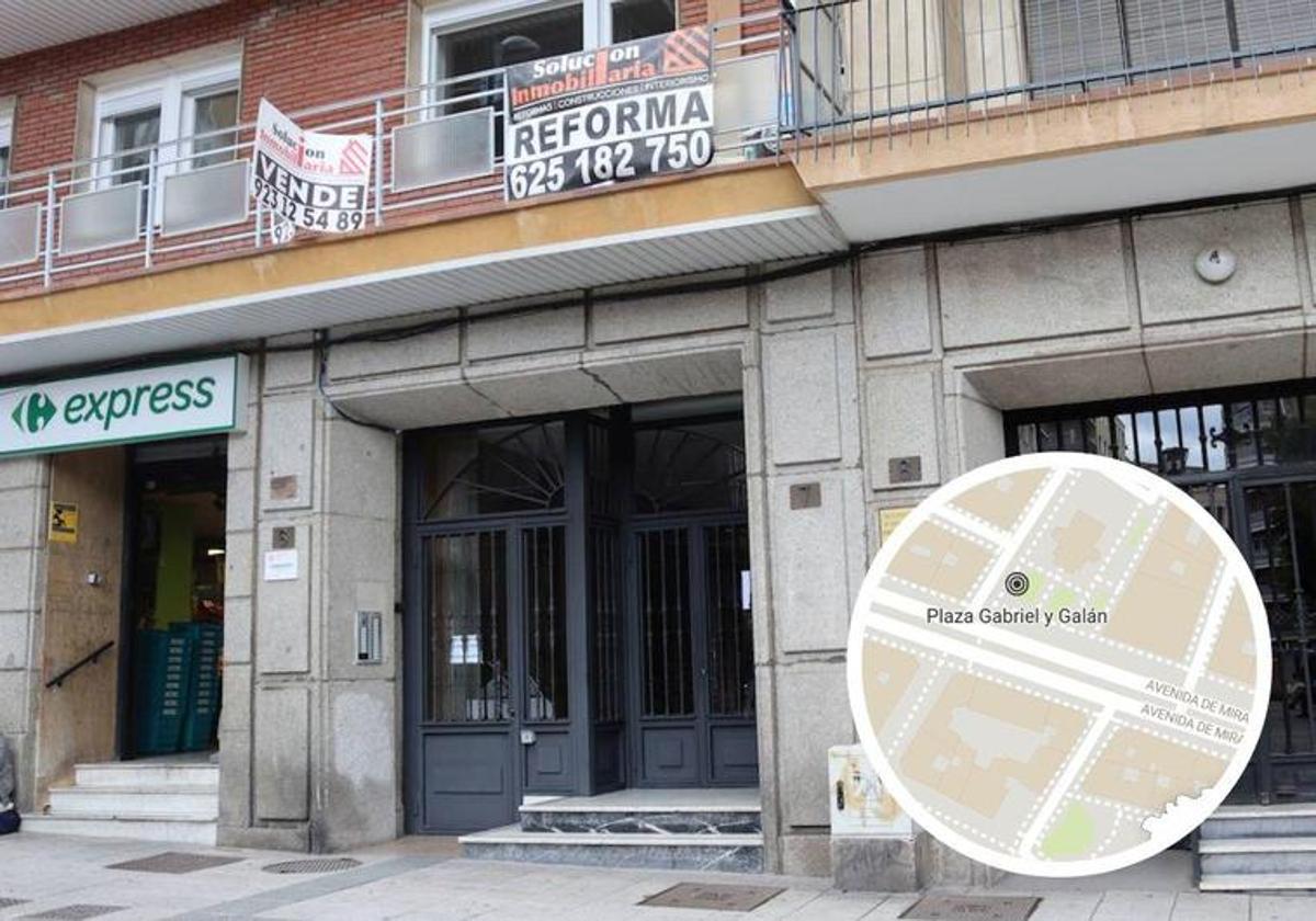 Muere una mujer tras precipitarse en una vivienda del centro de Salamanca