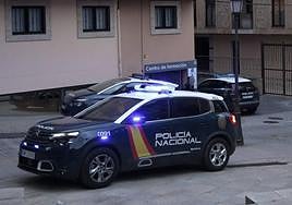 Imagen de archivo de una intervención de la Policía Nacional en Salamanca.