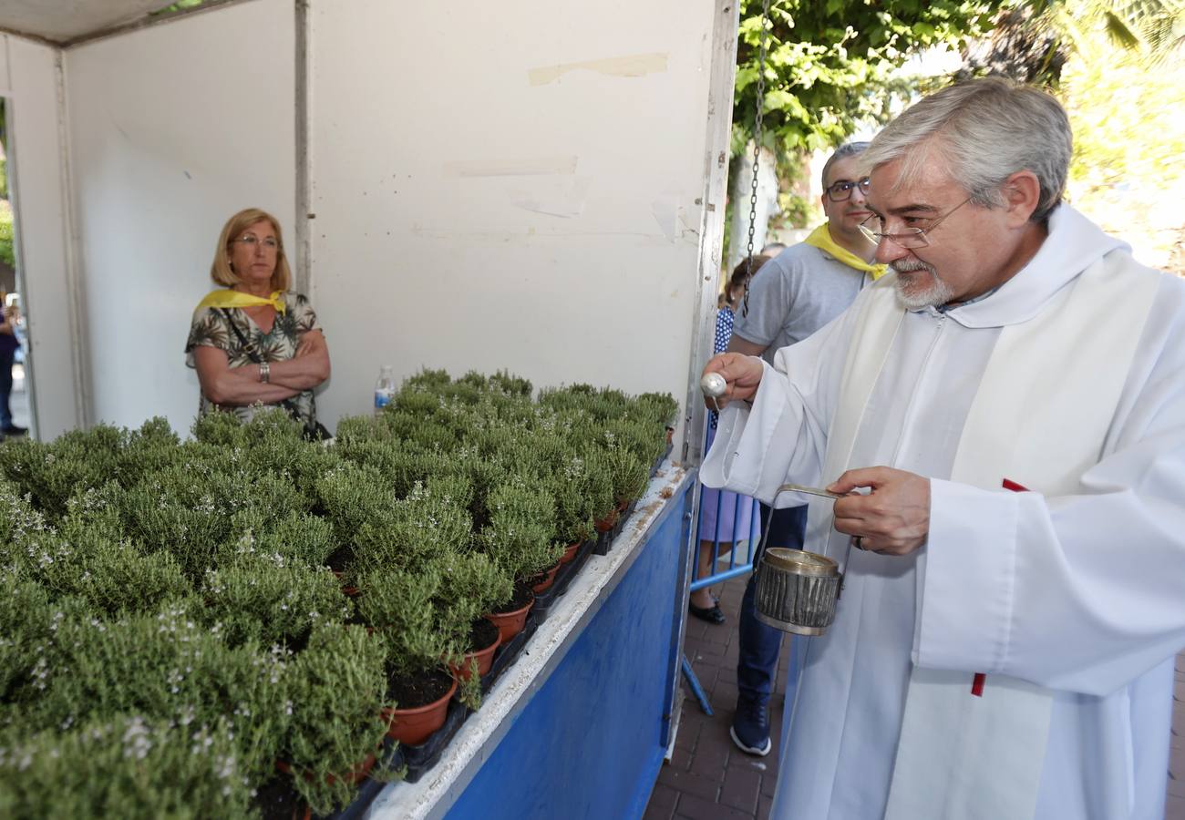 San Juanillo se impregna de tomillo