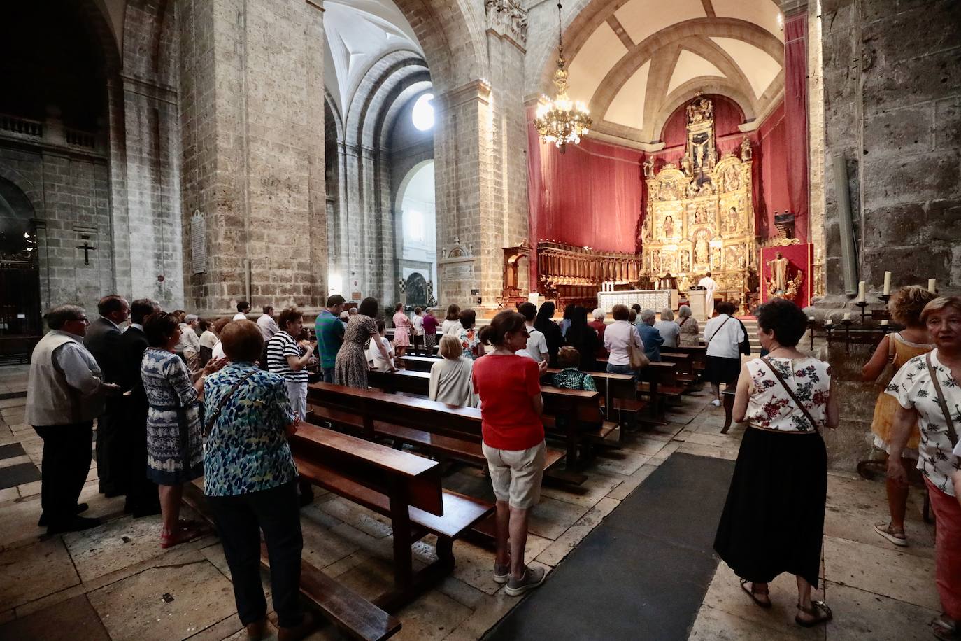 Bendición de la ciudad de Valladolid desde la torre de la Catedral