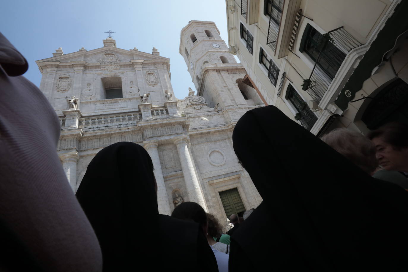 Bendición de la ciudad de Valladolid desde la torre de la Catedral