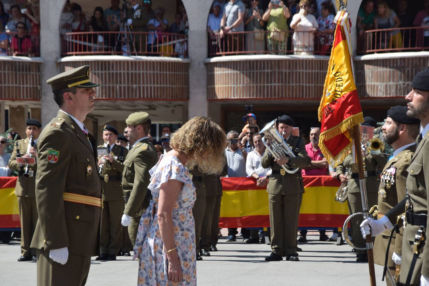 Jura de bandera en Guardo