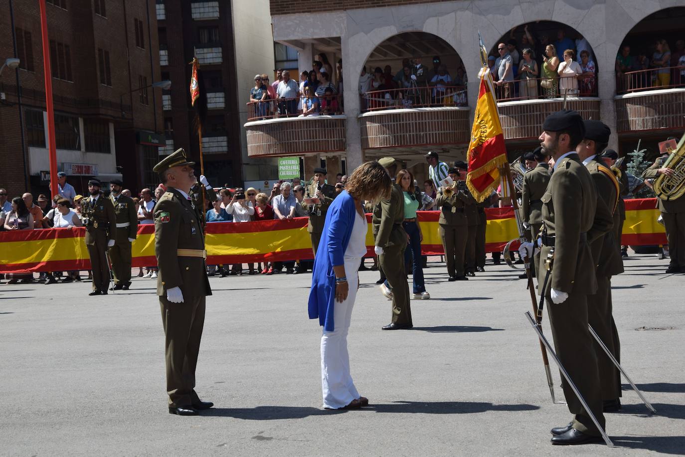 Jura de bandera en Guardo