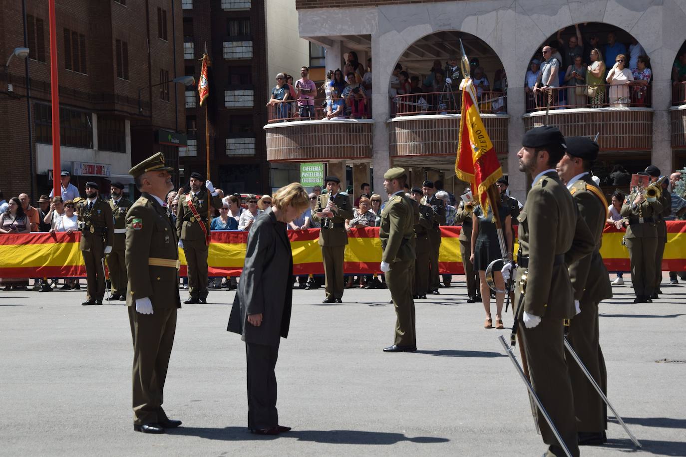 Jura de bandera en Guardo