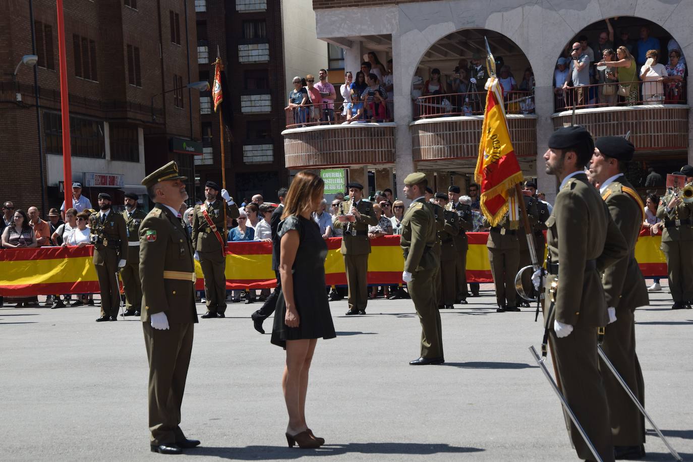 Jura de bandera en Guardo