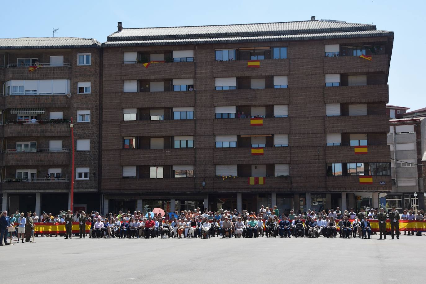 Jura de bandera en Guardo