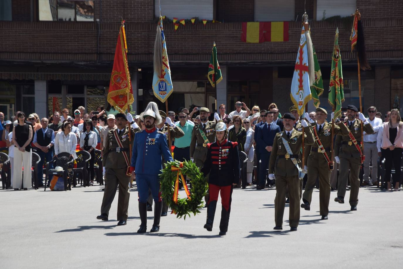 Jura de bandera en Guardo