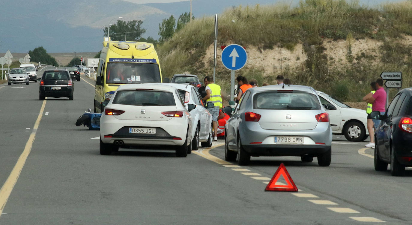 Lugar donde se ha producido el accidente.