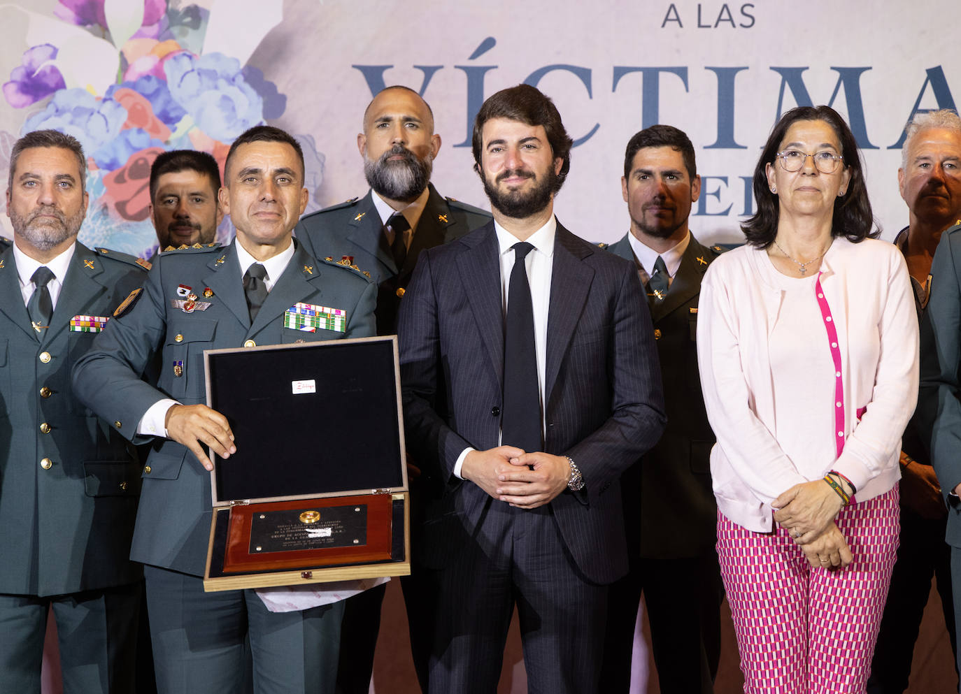 El vicepresidente de la Junta de Castilla y León, Juan García-Gallardo, preside el acto institucional en el que se conmemora el Día de Recuerdo y Homenaje a las Víctimas del Terrorismo de Castilla y León.