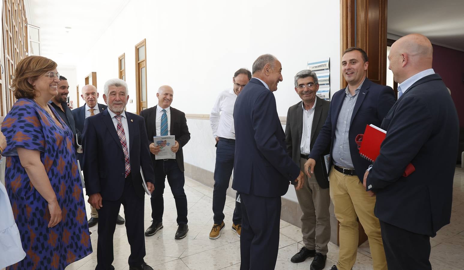 La Diputación de Palencia cierra el mandato con nueve despedidas