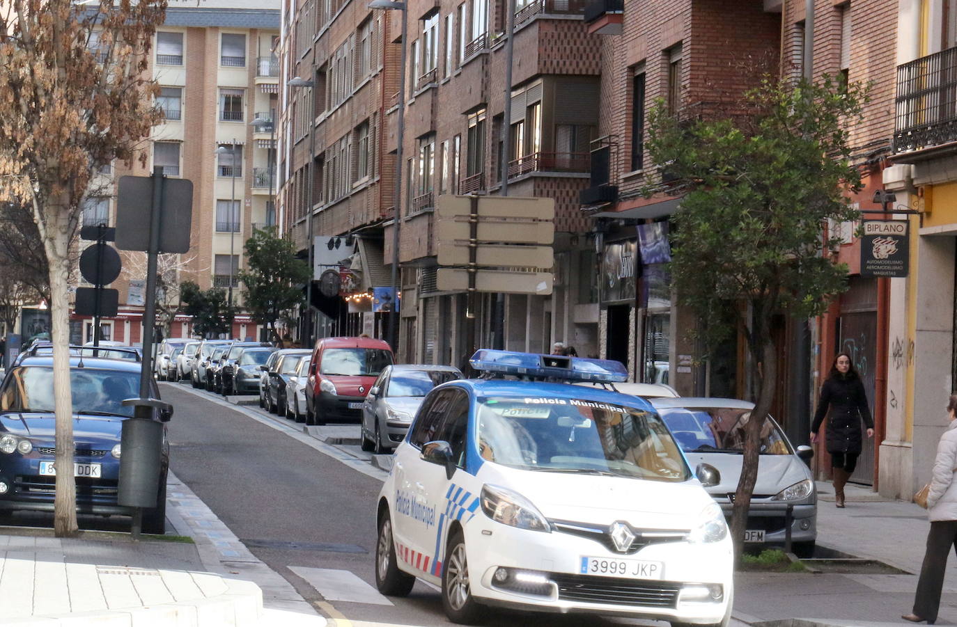 Calle Doctor Cazalla, donde se ubica el pub del que salieron los agresores y víctima.