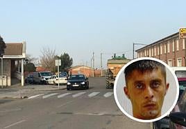 Lugar donde tuvieron lugar los hechos. En el círculo, el supuesto autor, José 'El Mancha'.