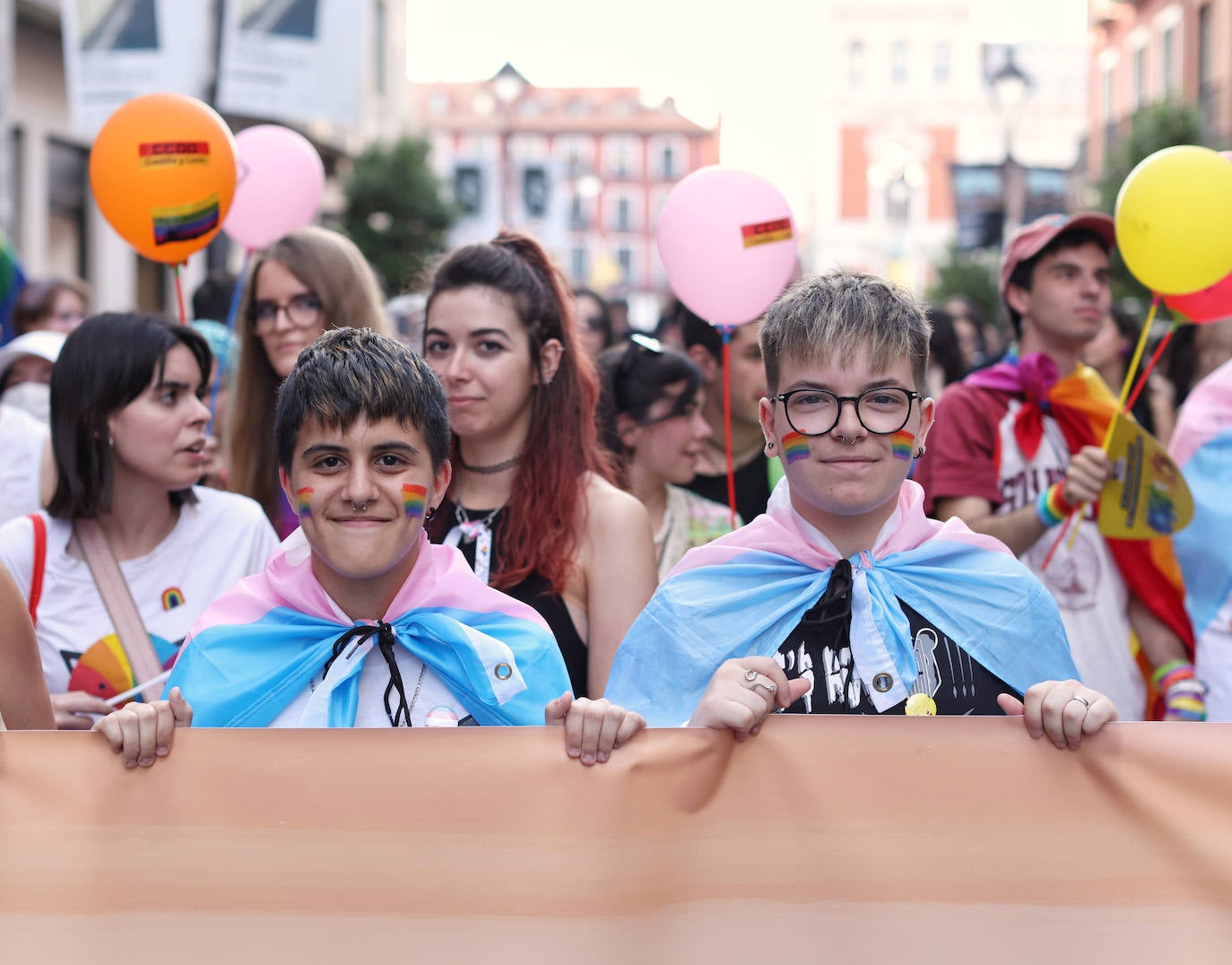 La manifestación de la comunidad LGTBIQ+, en imágenes