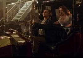 Jack y Rose, en el Renault Type CB Coupe de Ville en la película Titanic, de James Cameron.
