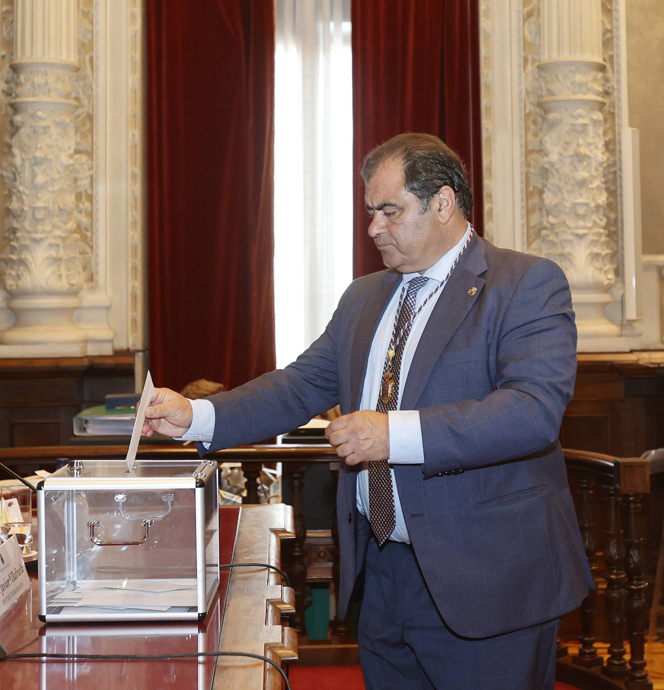 Así han votado los 25 diputados provinciales de Palencia