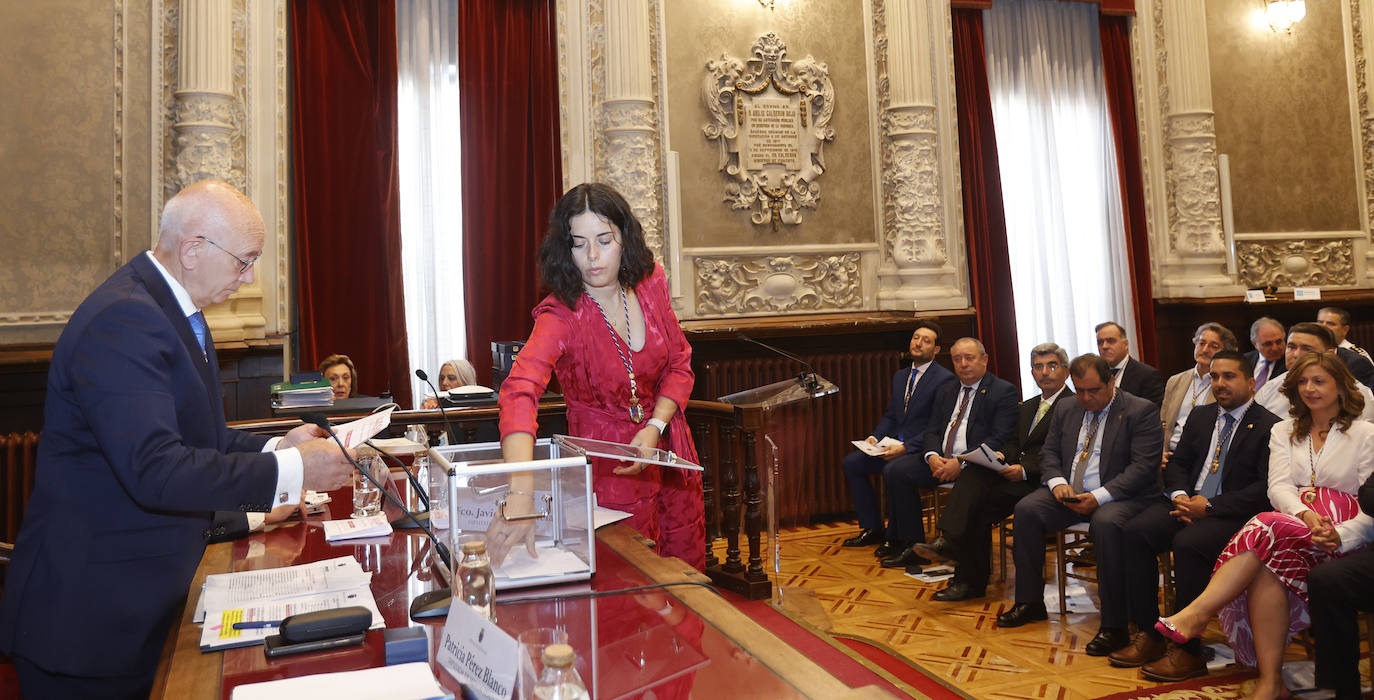 Así han votado los 25 diputados provinciales de Palencia