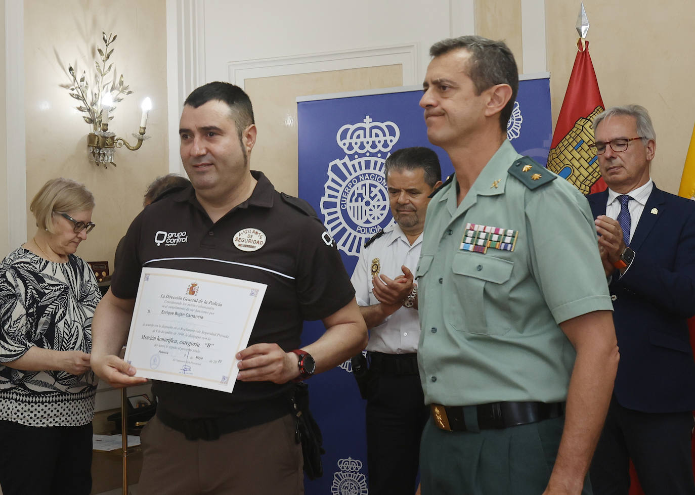 Palencia conmemora el Día de la Seguridad Privada