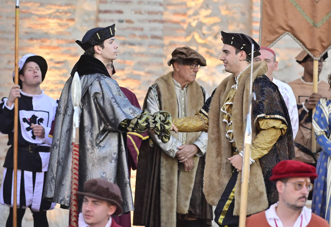 Mojados conmemora el encuentro de los hijos de Juana I de Castilla y Felipe I de Habsburgo