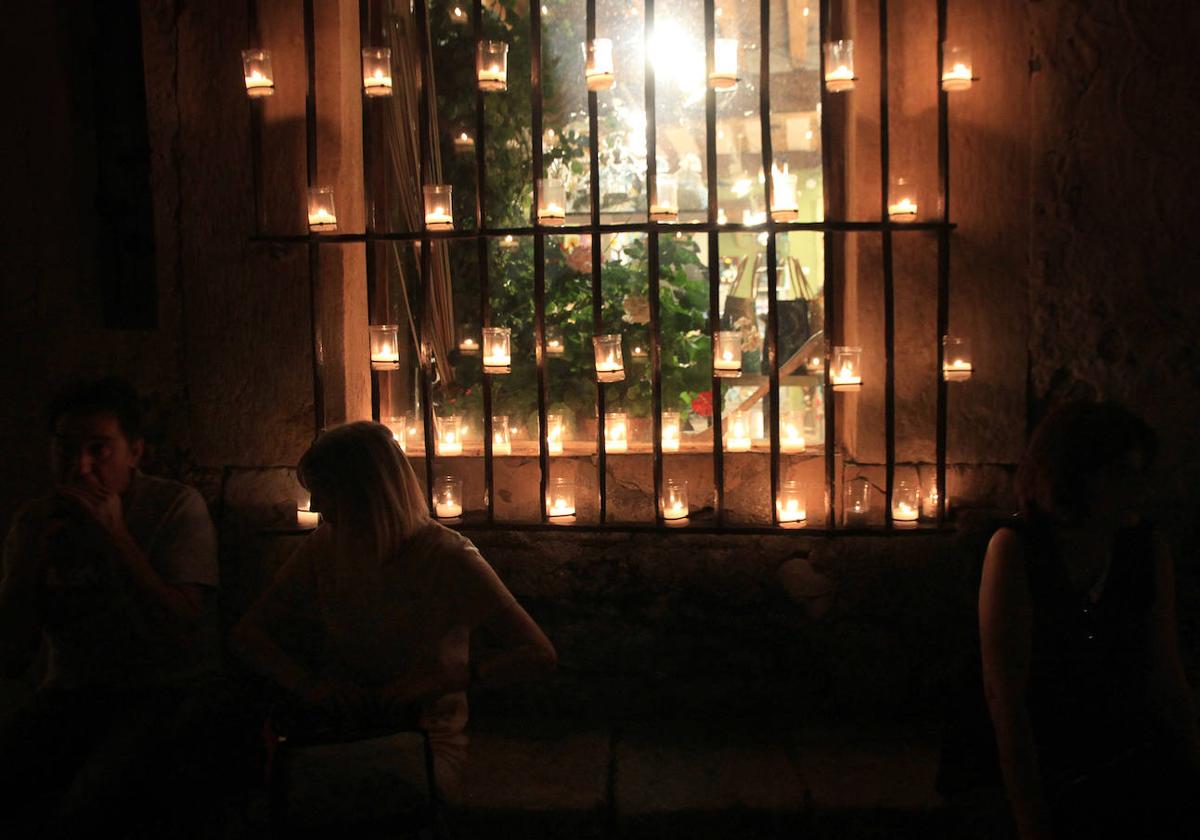 Festival de luz en Pedraza