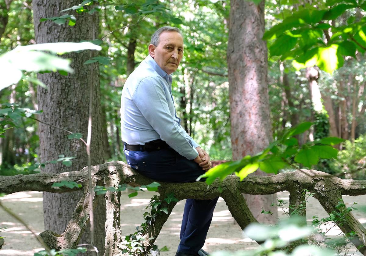 Ángel Asensio se jubila como jefe del servicio de Parques y Jardines de Valladolid.