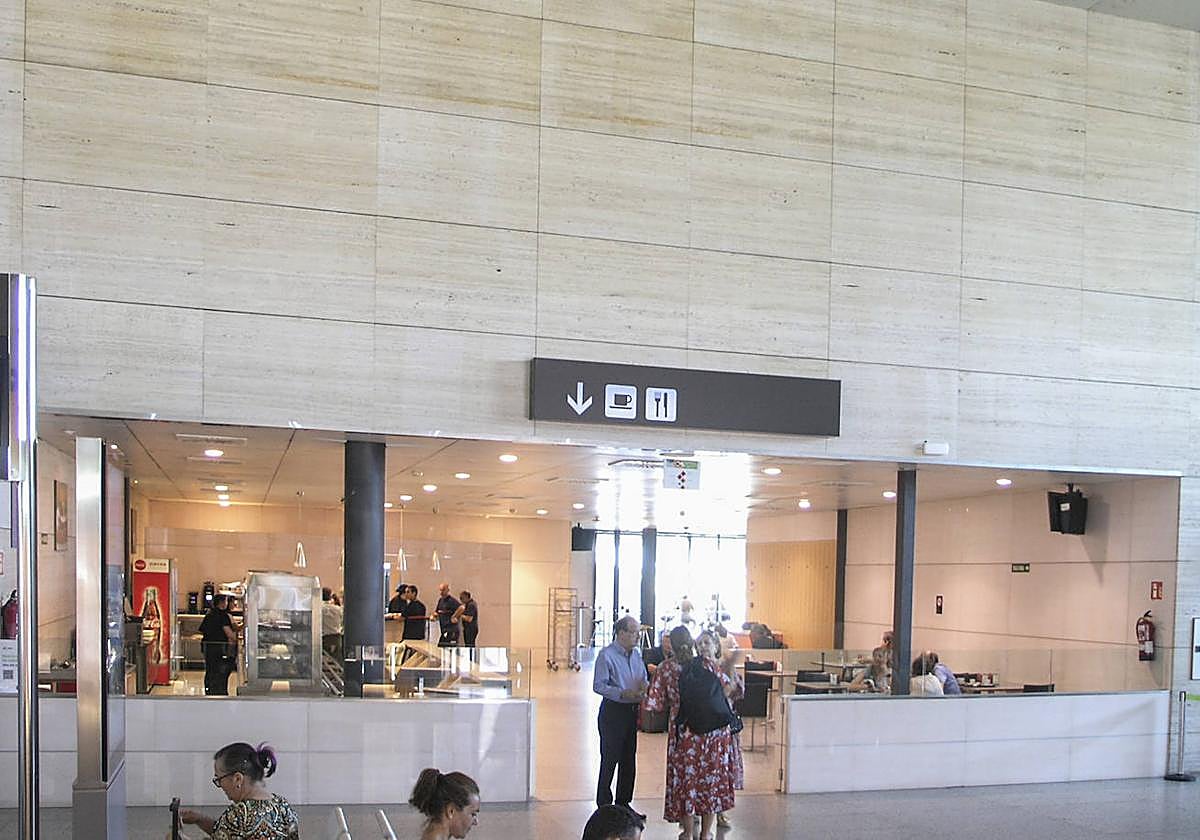 Cafeteria del aeropuerto de Villanubla, Valladolid