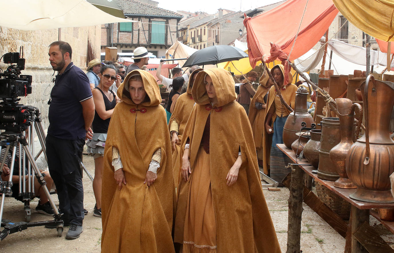 Rodaje de Beguinas en San Lorenzo