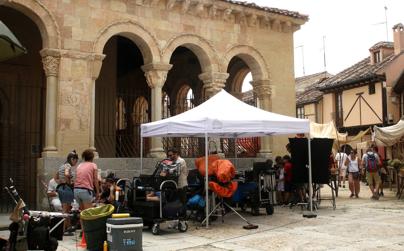 Rodaje de Beguinas en San Lorenzo