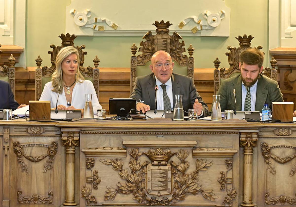 Primer pleno del Ayuntamiento de Valladolid