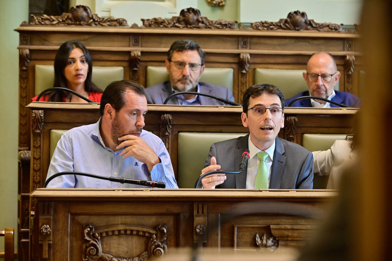 Primer pleno del Ayuntamiento de Valladolid