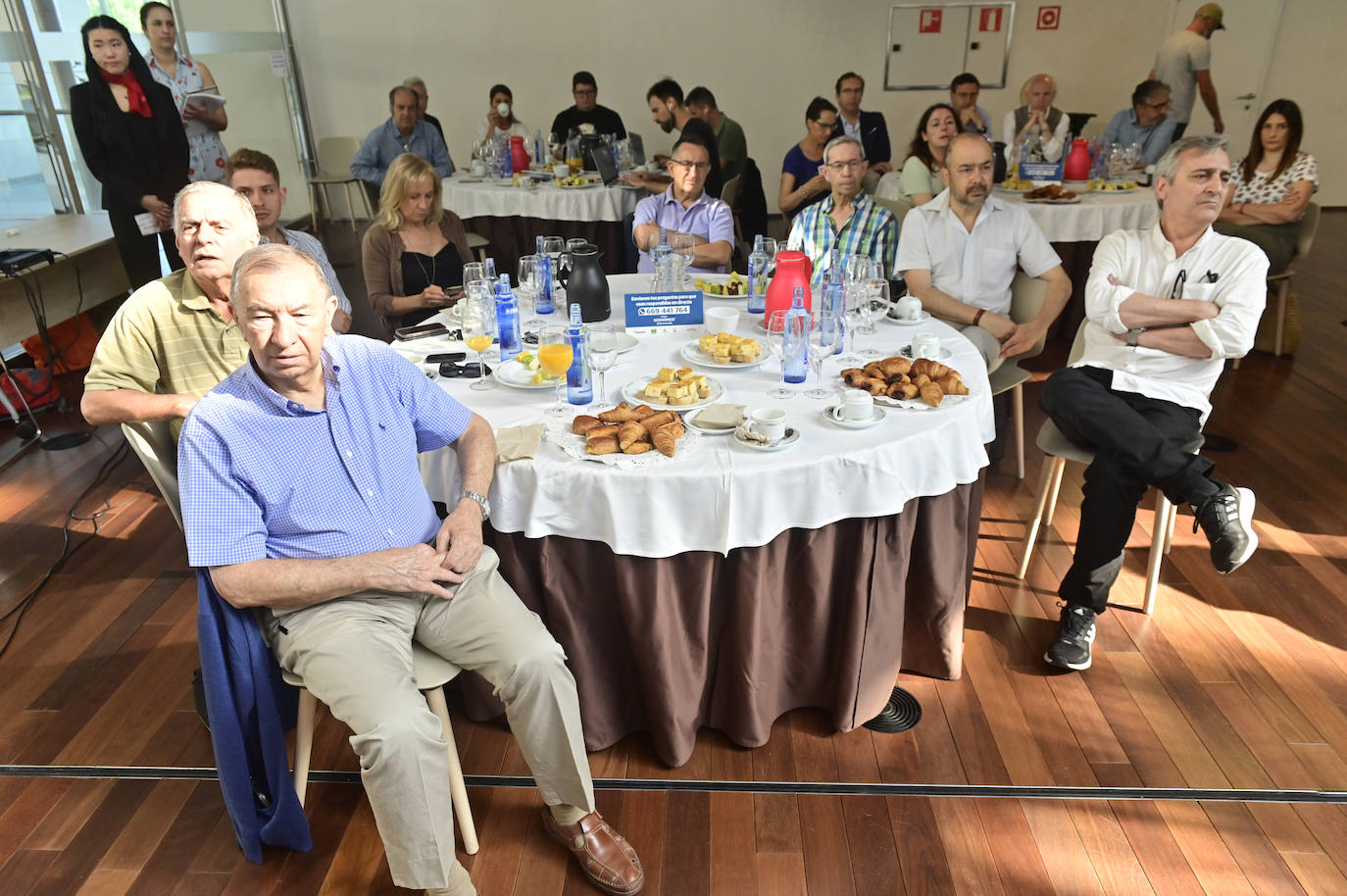 Isidoro Pérez, José Luis Herreras, Pablo de Diego, Ana Alonso, José María Serveto, Arturo Martínez, Ricardo Carpintero, Saturnino Fernández.