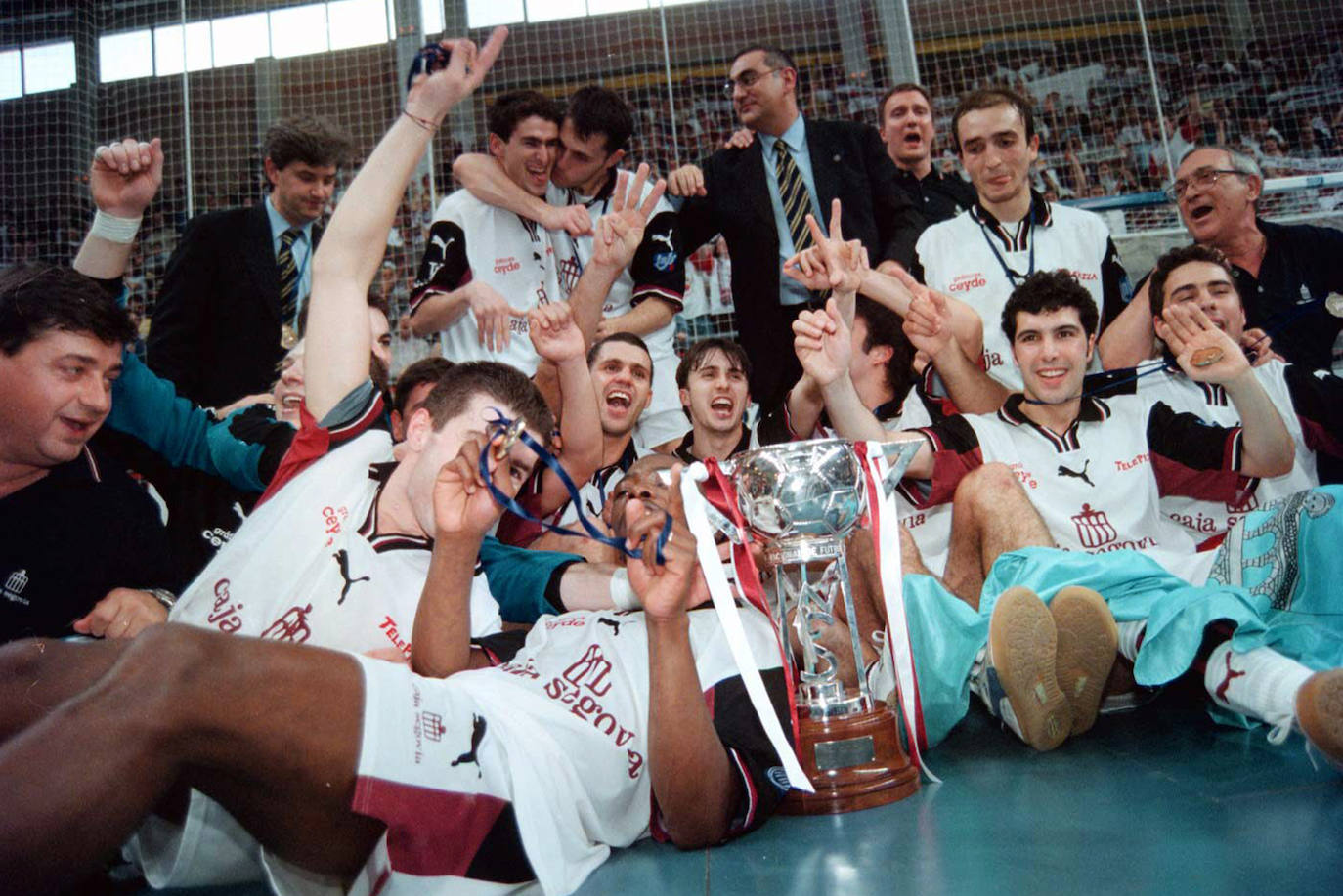 La Supercopa de España también engrosó la lista de los trofeos de Caja Segovia