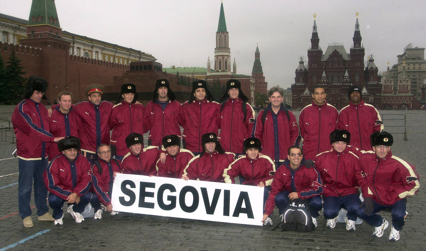 La Plantilla de Caja Segovia en la Plaza Roja de Moscú