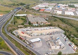 El Centro de Transportes de Segovia.