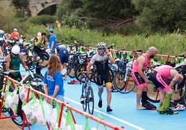 Triatlón en Astudillo