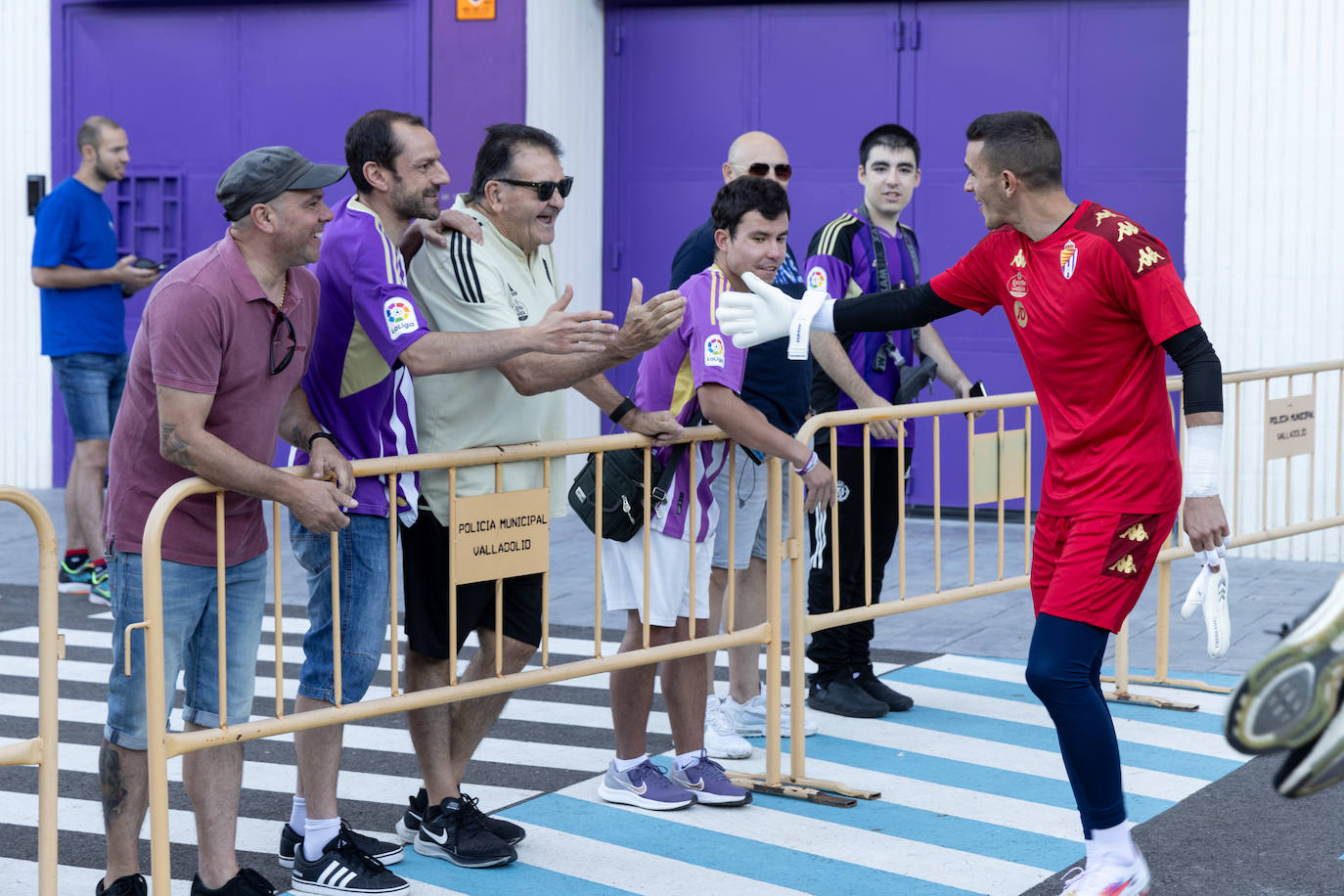 Primer entrenamiento de la pretemporada del Real Valladolid