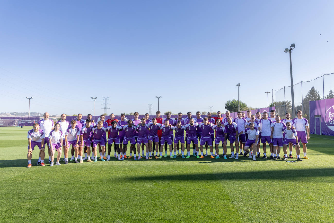 Primer entrenamiento de la pretemporada del Real Valladolid