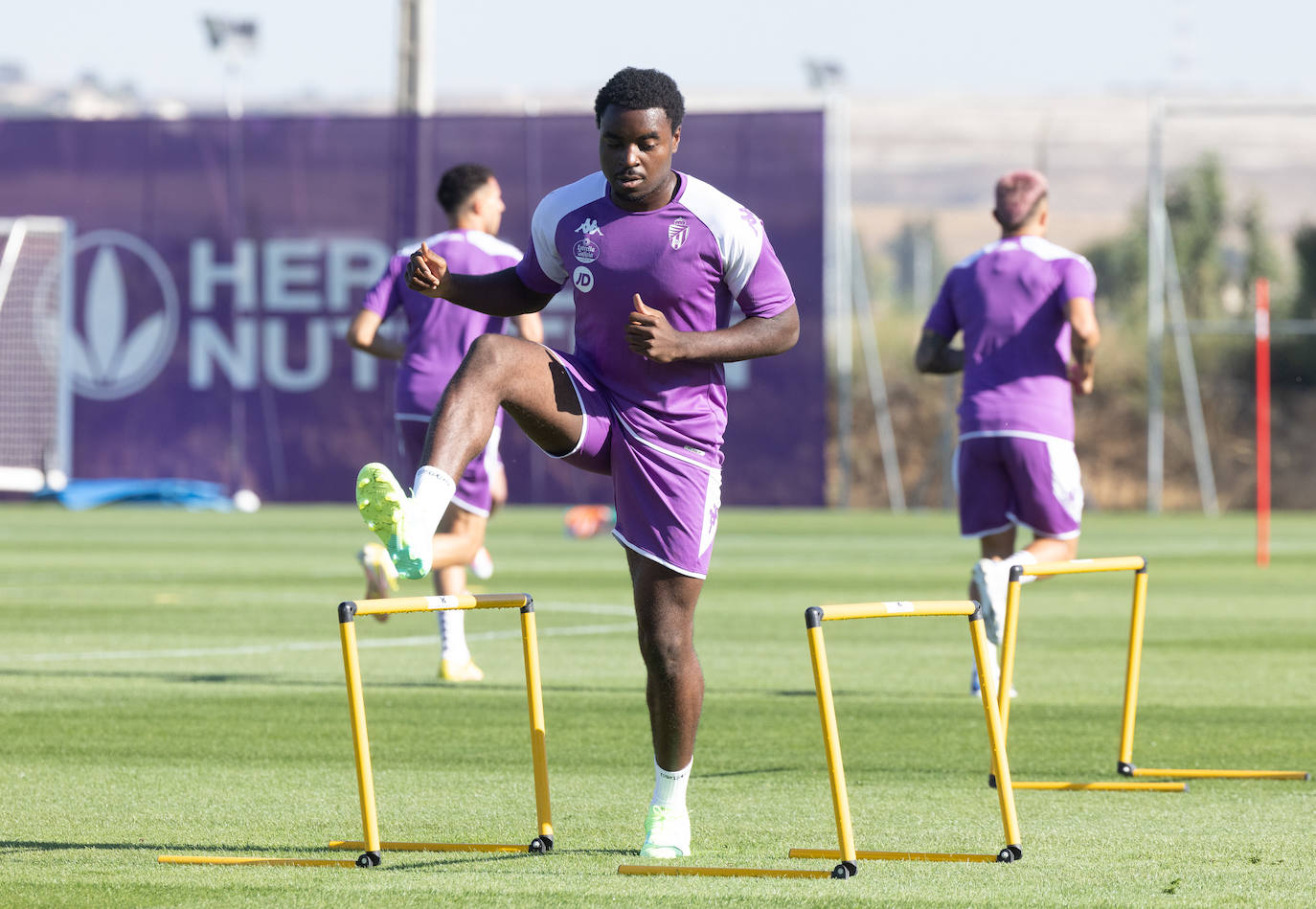 Primer entrenamiento de la pretemporada del Real Valladolid