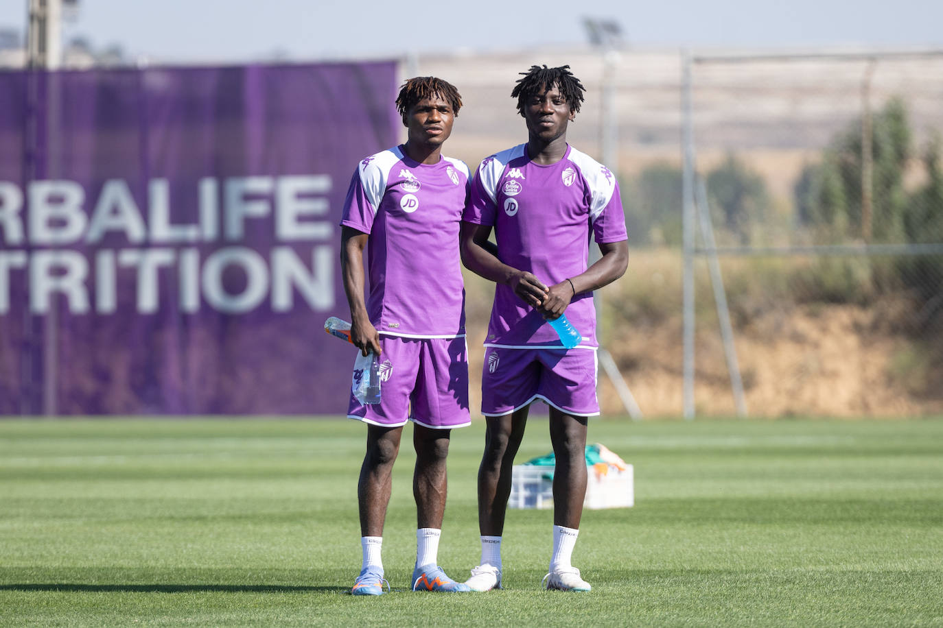 Primer entrenamiento de la pretemporada del Real Valladolid