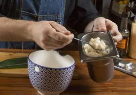 Preparación culinaria.