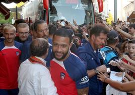 El Atlético de Madrid celebra su tradicional cena en el Restaurante José María