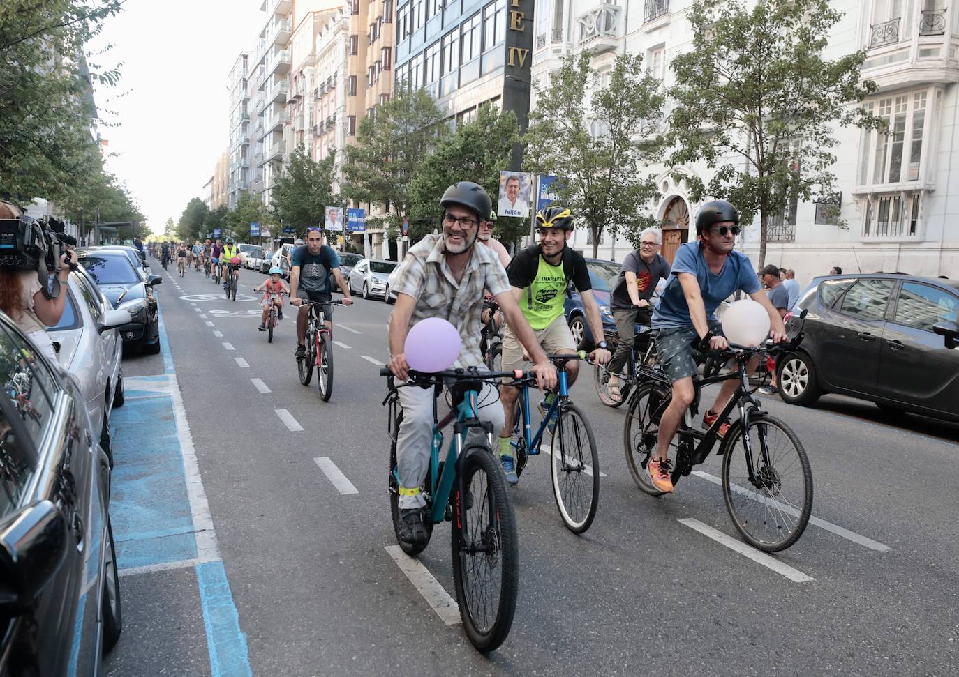 Bicifestación en Valladolid