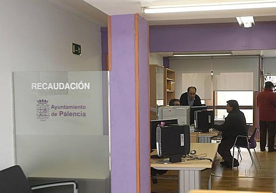 Servicio de Recaudación del Ayuntamiento de Palencia.