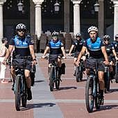 La Policía Local de Valladolid vuelve a patrullar en bicicleta