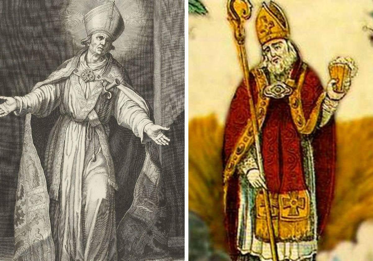 San Federico de Utrecht y San Arnulfo de Metz.