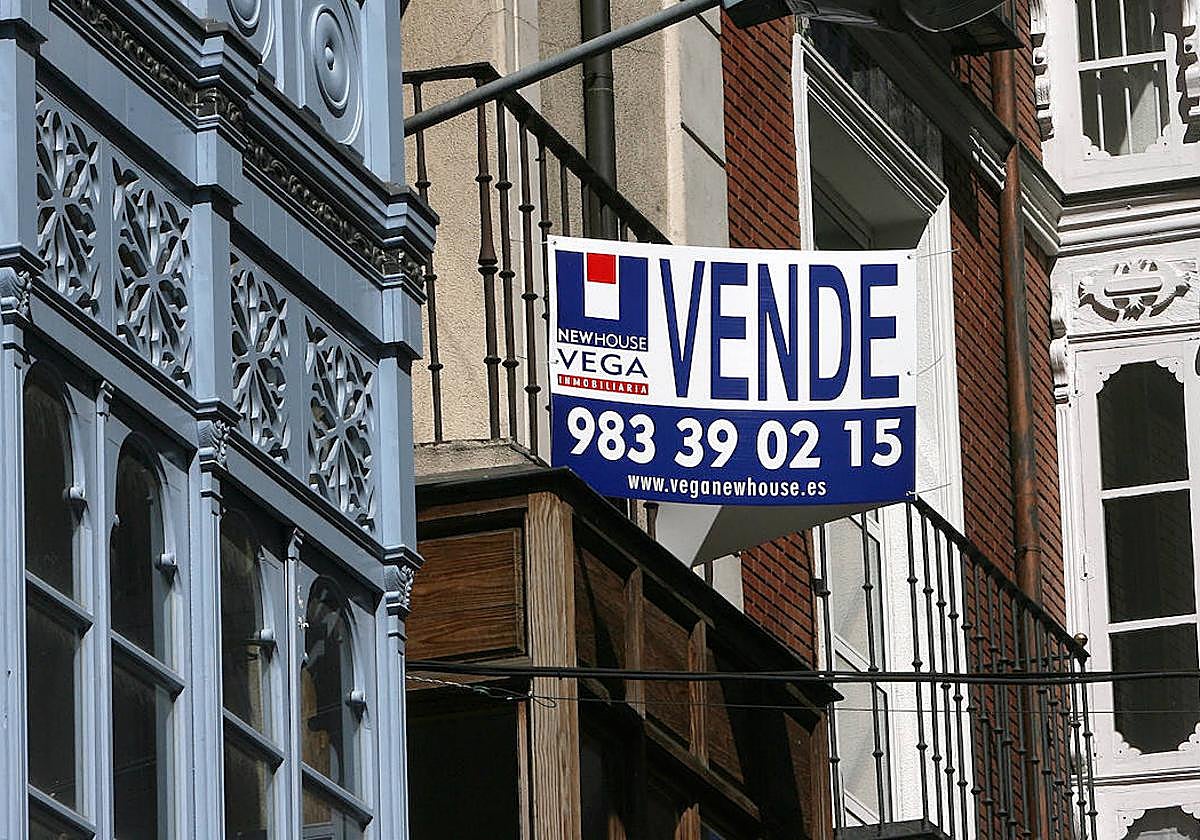 Venta de un piso junto a la Plaza Mayor de Valladolid.