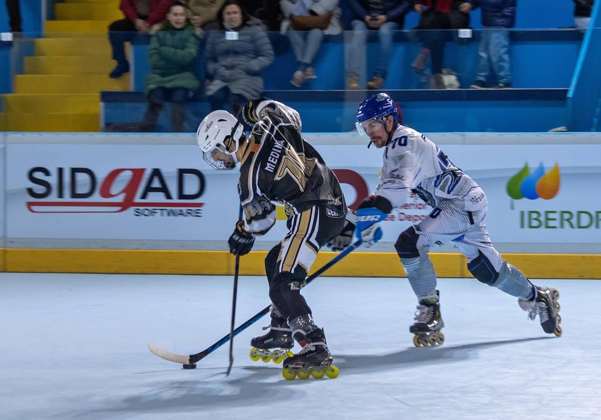 Imagen de un partido del CPLV ante Rubí en la última temporada.