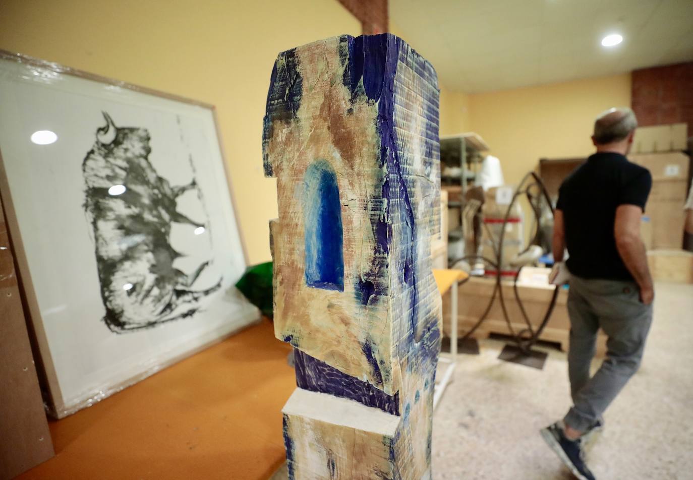 3.000 piezas de arte sin espacio para ser expuestas