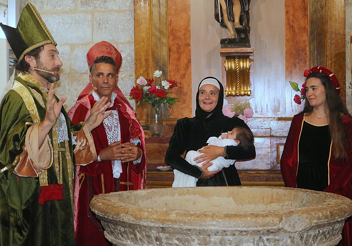 Torquemada recuerda el nacimiento de Catalina de Austria