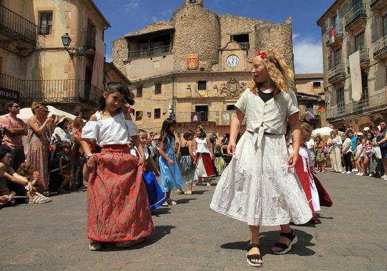 Actividades en la Fiesta de los Fueros de Sepúlveda.